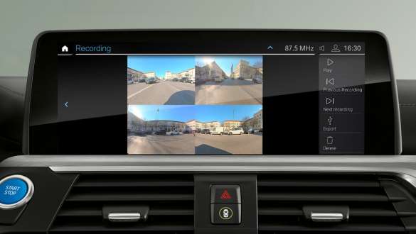 BMW Drive Recorder BMW iX3 SUV électrique G08 BMW Drive Recorder BMW iX3 SUV électrique G08 2020, Control Display et habitacle