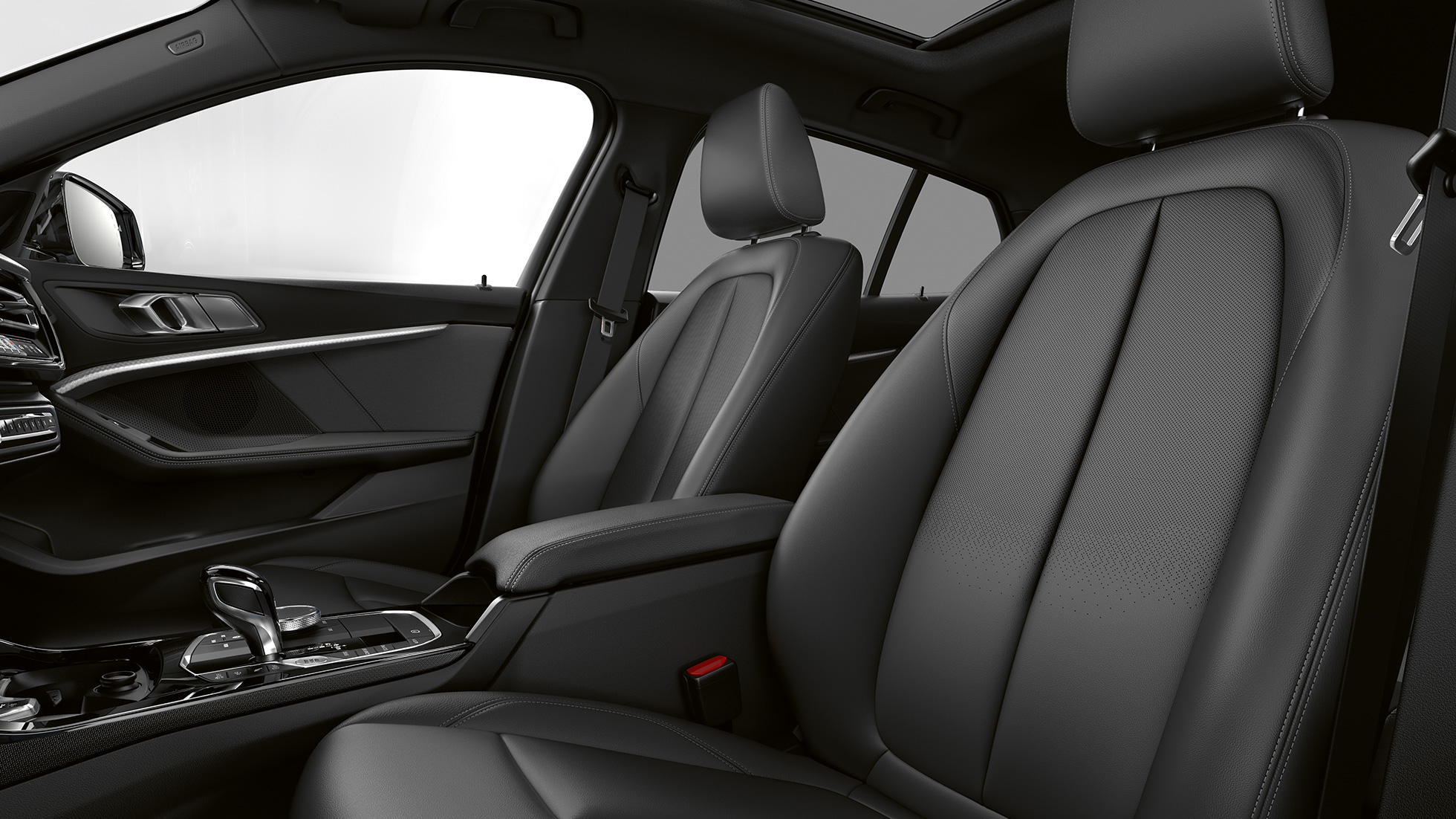 Sitze in Leder 'Dakota'. BMW 1er Modell Luxury, Interieur mit Sitzen in Leder 'Dakota'.