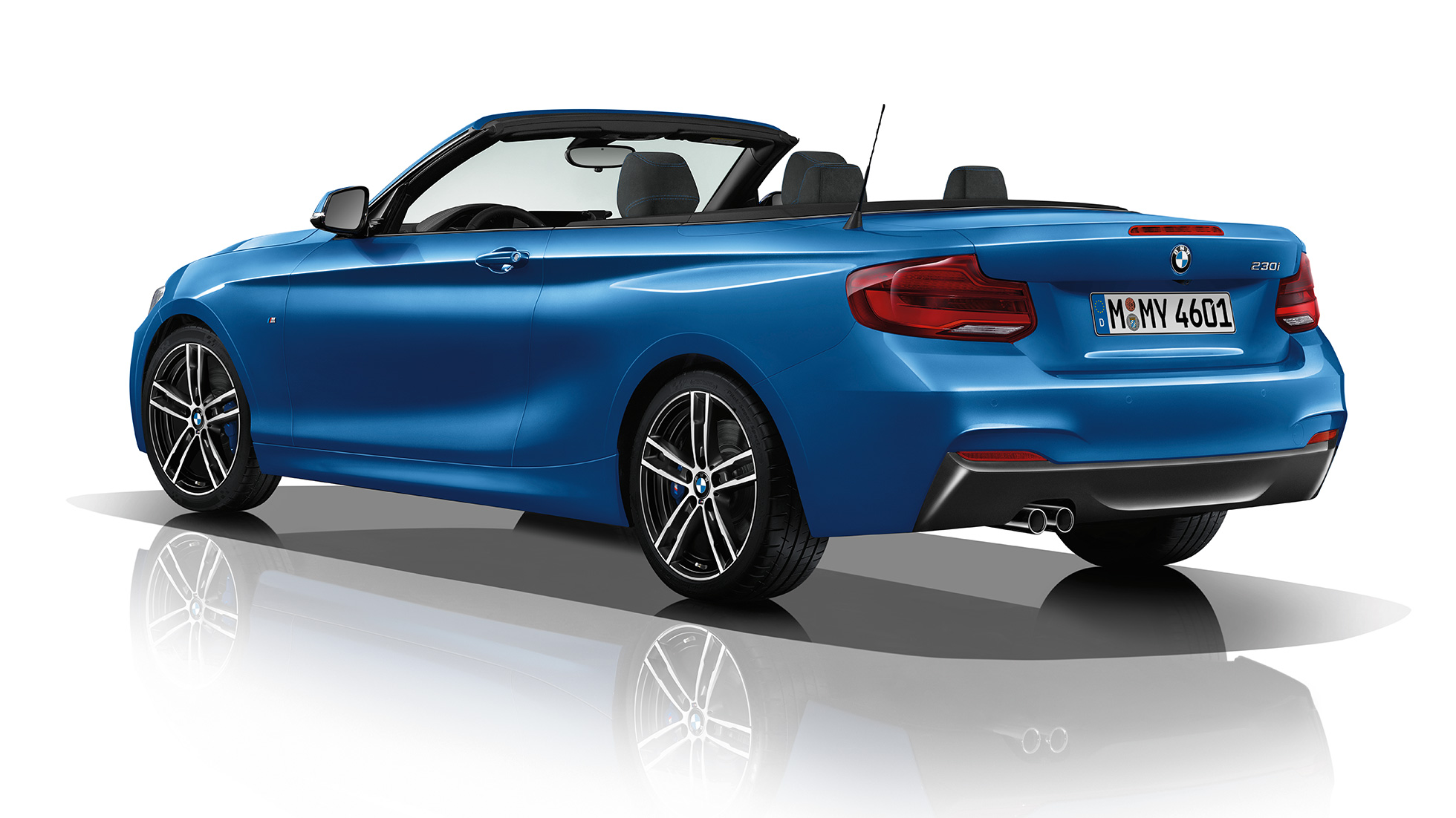 BMW 2er Cabrio, Modell M Sport Dreiviertel Heckschuss F23 BMW 2er Cabrio, Modell M Sport Dreiviertel Heckschuss F23