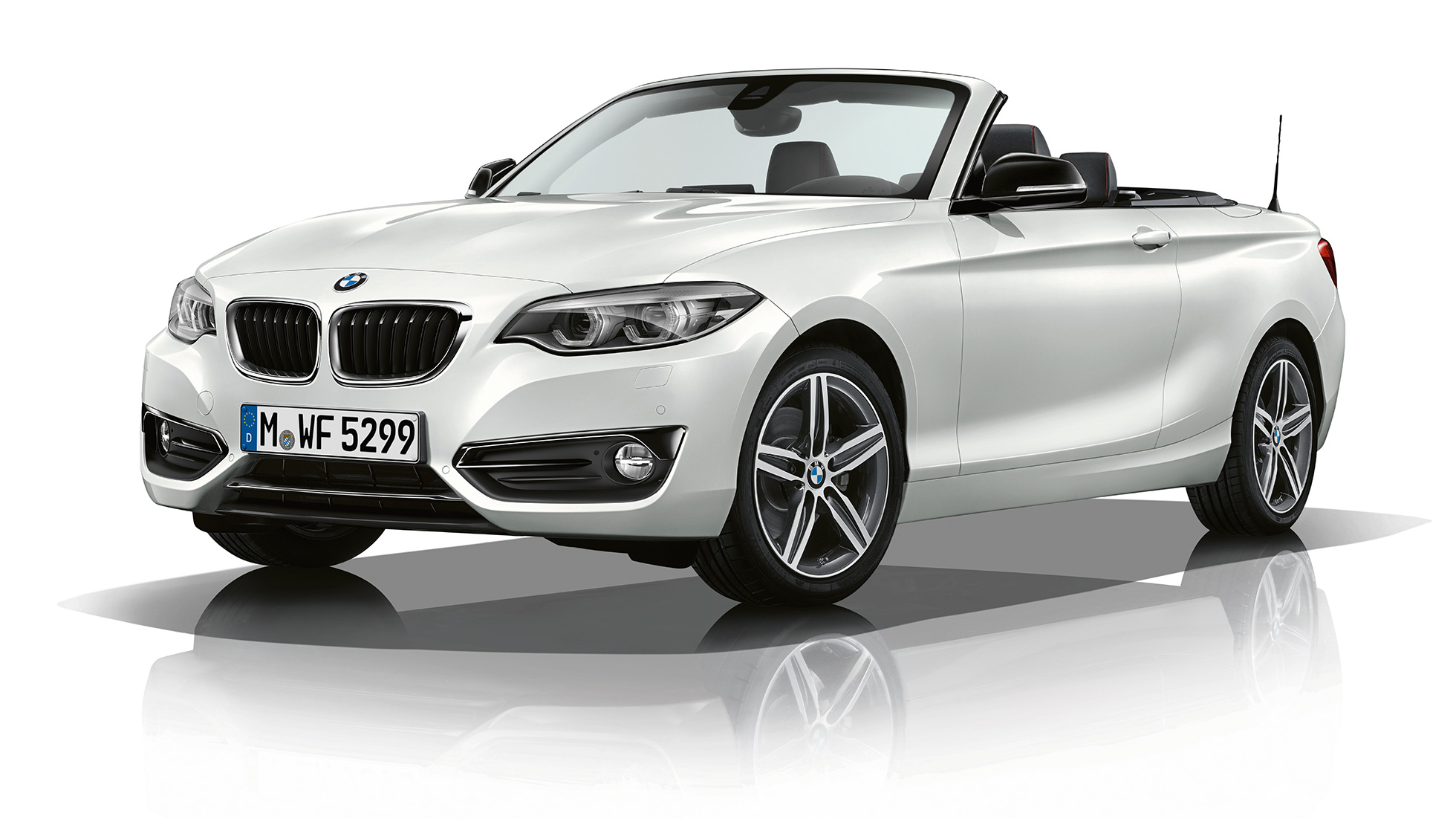 BMW 2er Cabrio, Modell Sport Dreiviertel Frontschuss F23 BMW 2er Cabrio, Modell Sport Dreiviertel Frontschuss F23