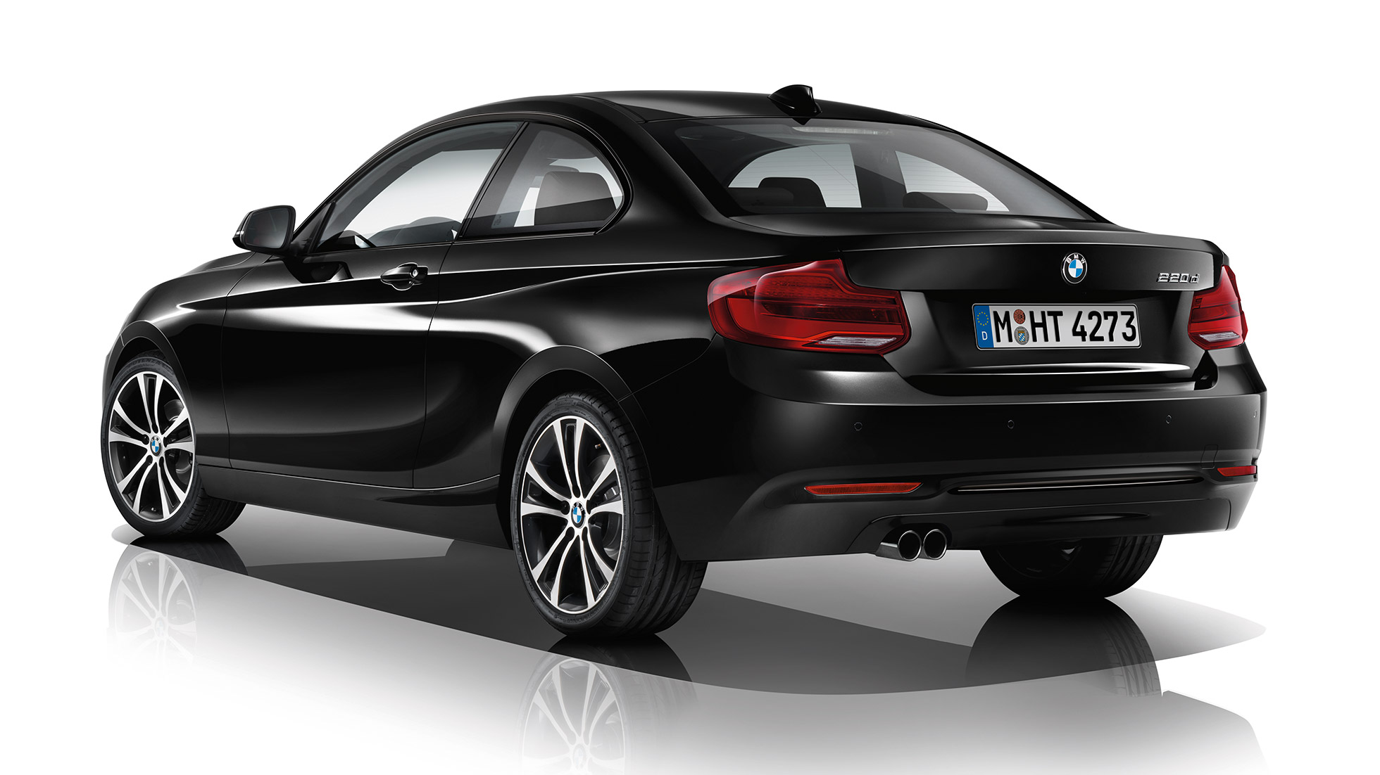 BMW 2er Coupé, Modell Sport Dreiviertel Heckschuss F22 BMW 2er Coupé, Modell Sport Dreiviertel Heckschuss F22