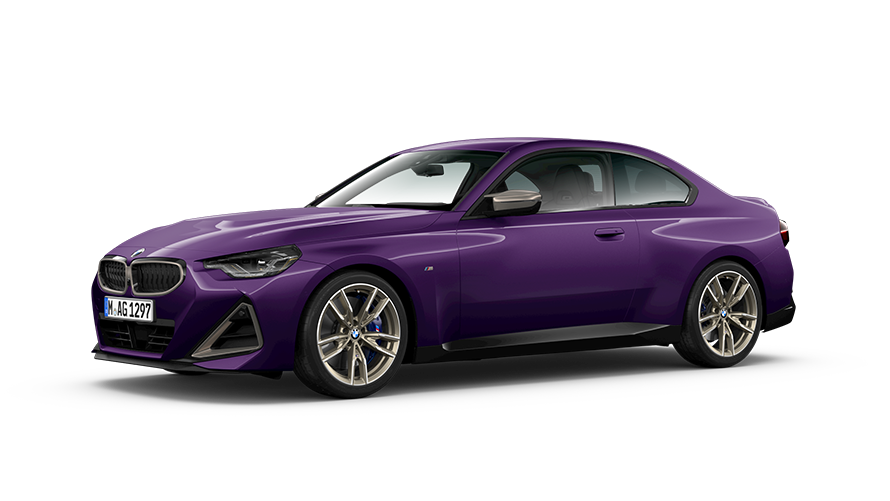  BMW 2er Modelle BMW 2er Coupé G42 Dreiviertel-Seitenansicht 