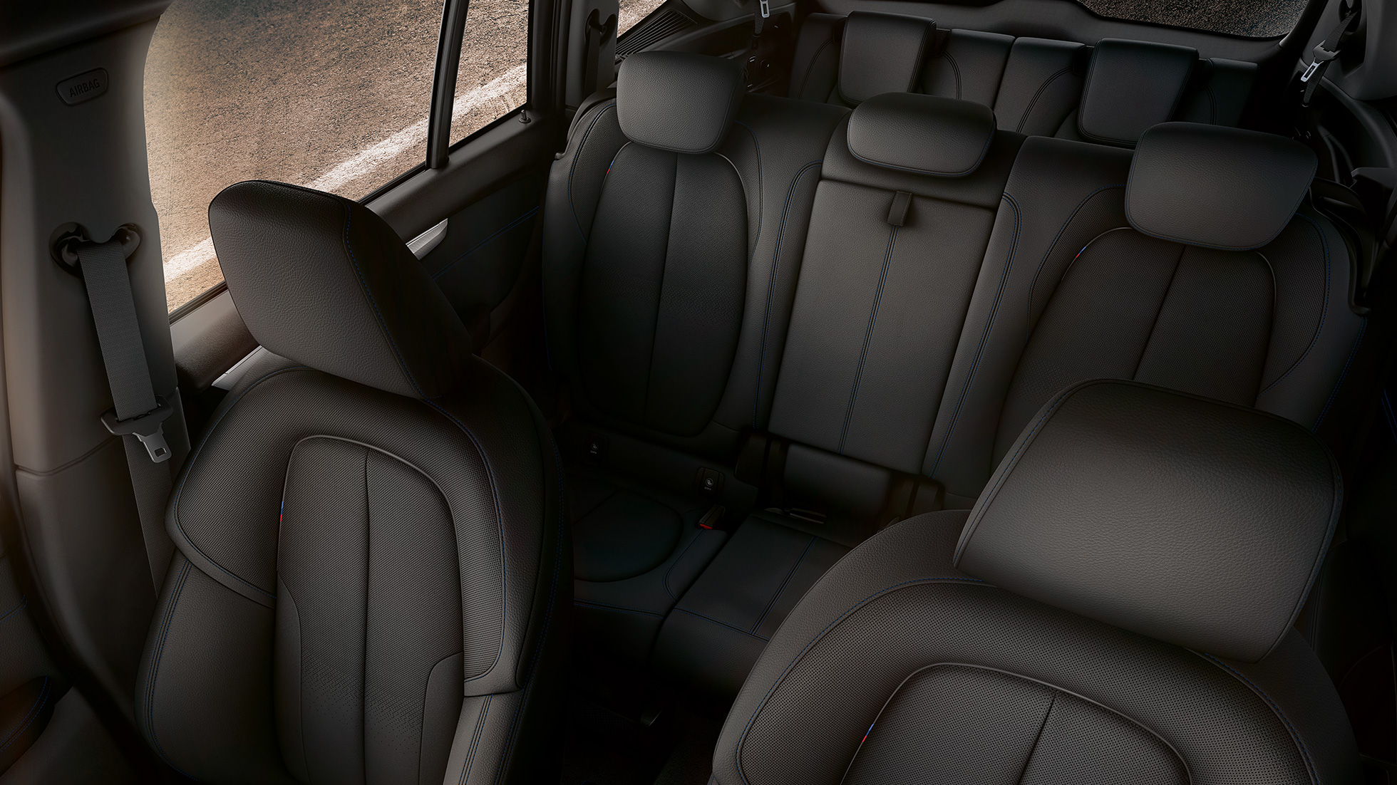 Banquette arrière de la BMW Série 2 Gran Tourer F46 Banquette arrière de la BMW Série 2 Gran Tourer F46 2018 intérieur