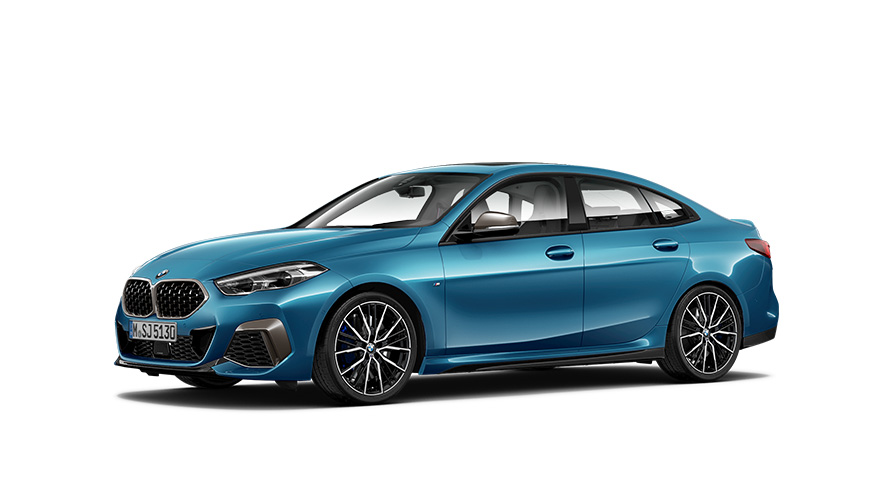 BMW Série 2 BMW Série 2 Gran Coupé F44 Vue de trois quarts de profil