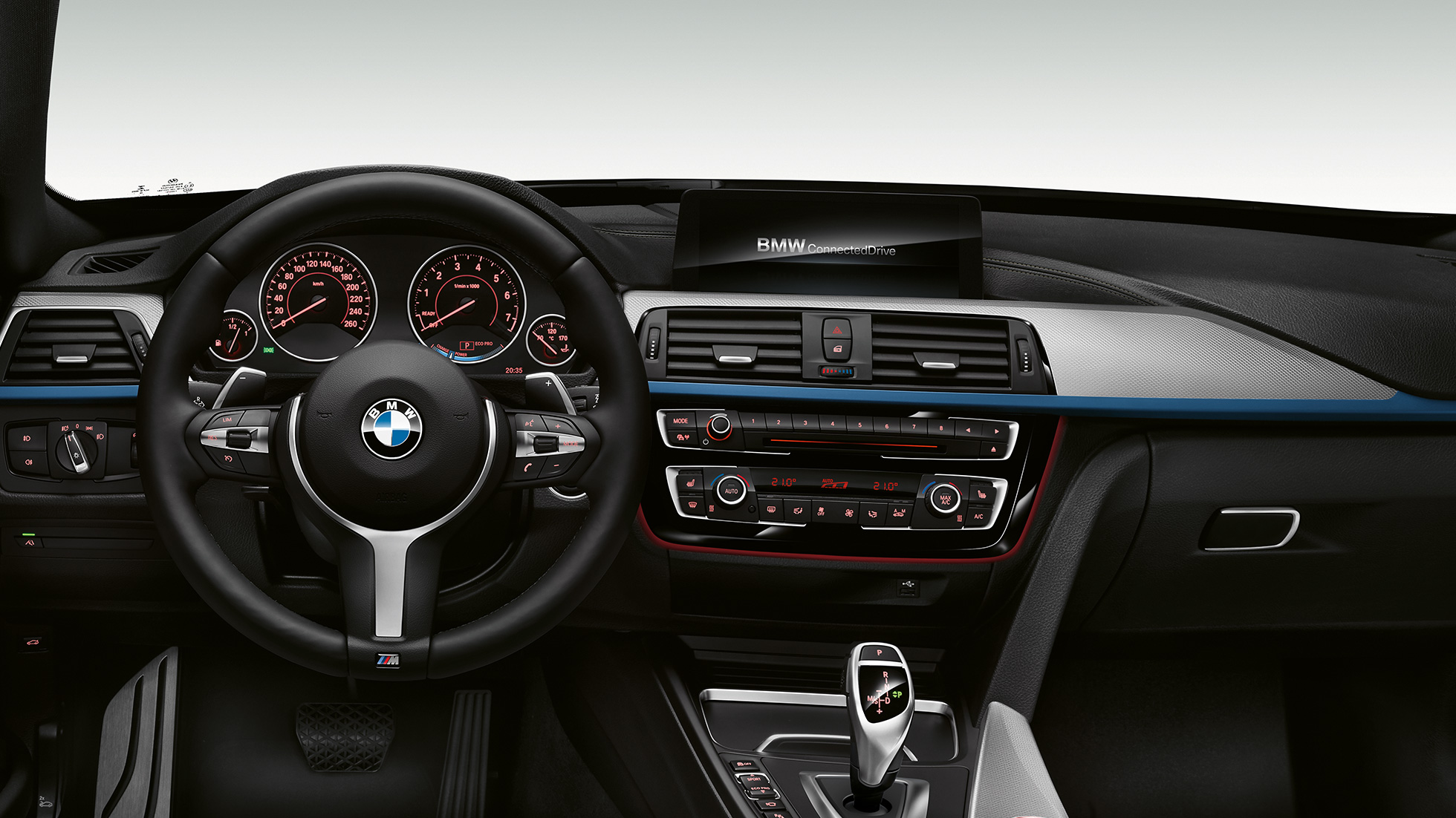 BMW Série 3 Gran Turismo, Modèle M Sport, poste de conduite BMW Série 3 Gran Turismo, Modèle M Sport, poste de conduite