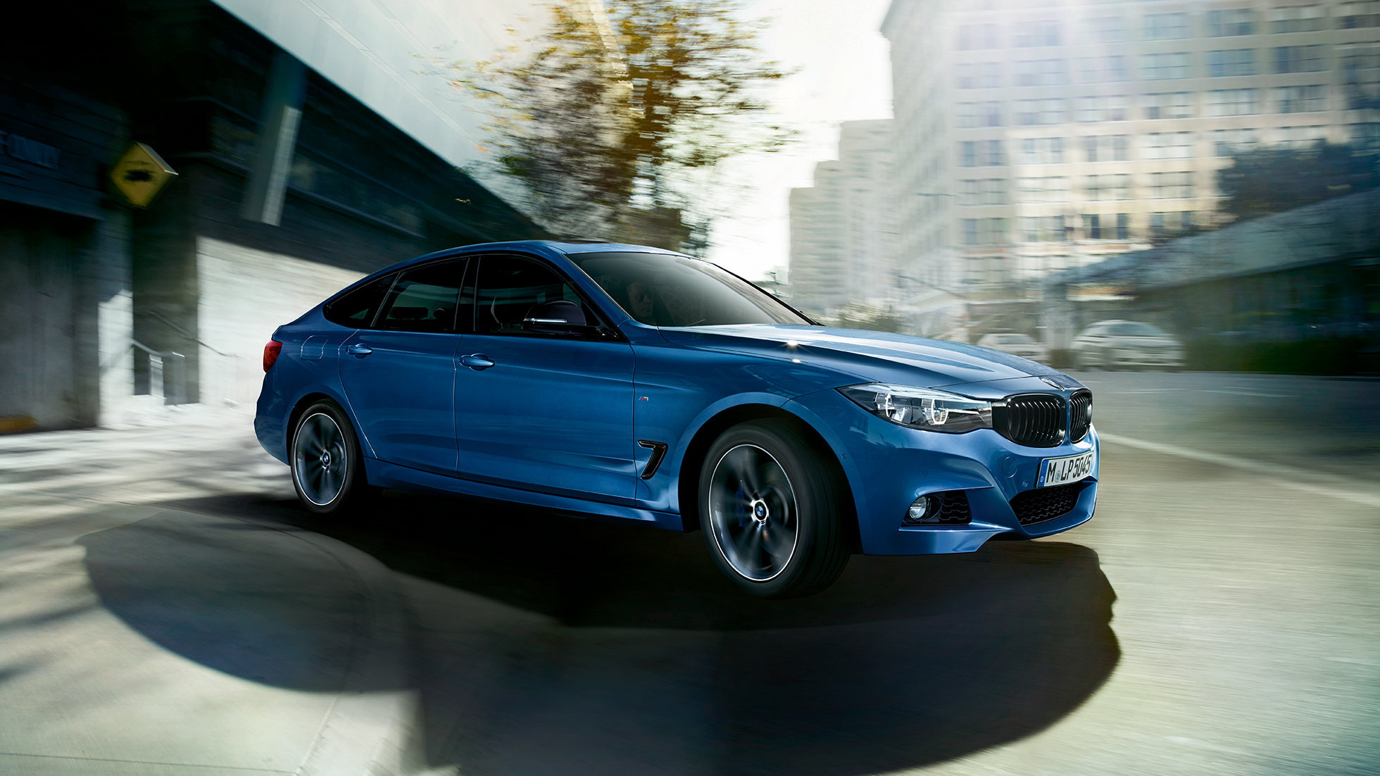 BMW 3er Gran Turismo, Standaufnahme der Front BMW 3er Gran Turismo, Standaufnahme der Front