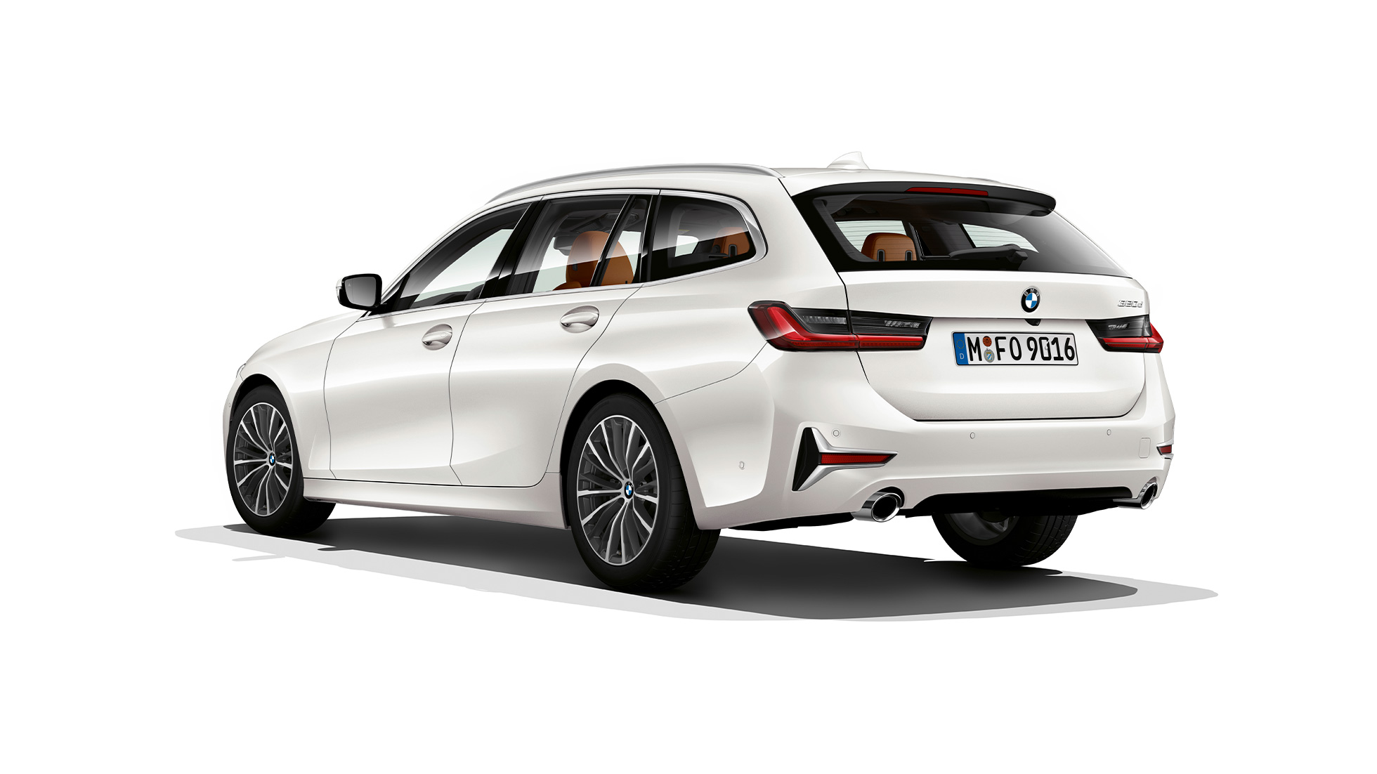 Modell Luxury Dreiviertel-Heckaufnahme G21 BMW 3er Touring, Modell Luxury Dreiviertel-Heckaufnahme G21