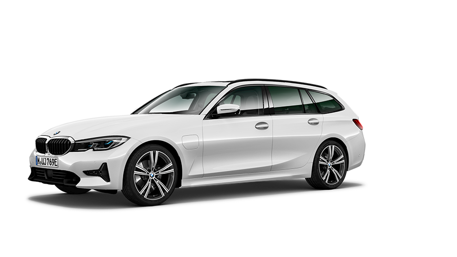 BMW 3er Serie BMW 3er Touring Plug-in-Hybride G21 Dreiviertel-Seitenansicht BMW 3er Serie BMW 3er Touring Plug-in-Hybride G21 Dreiviertel-Seitenansicht