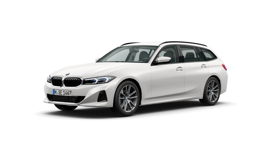 BMW Série 3 Touring G21 vue de trois quarts de profil BMW Série 3 Touring G21 vue de trois quarts de profil
