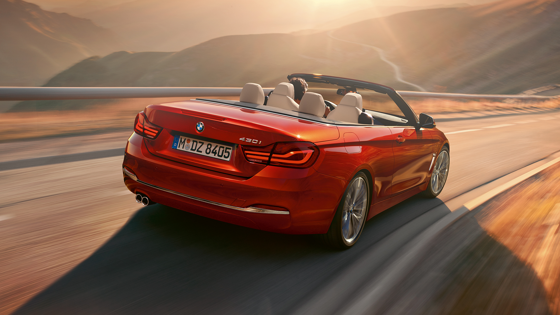 BMW 4er Gran Cabrio, Standaufnahme der Front BMW 4er Gran Cabrio, Standaufnahme der Front