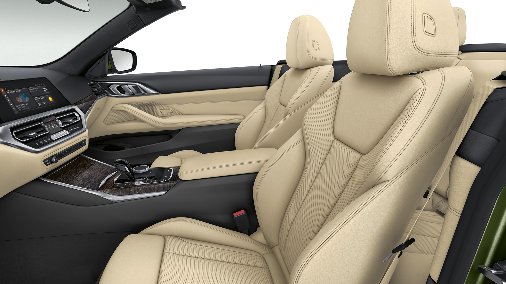 Sièges de la BMW Série 4 Cabrio équipement de base G23 2020 Habitacle de la BMW Série 4 Cabrio G23 2020, poste de conduite et sièges