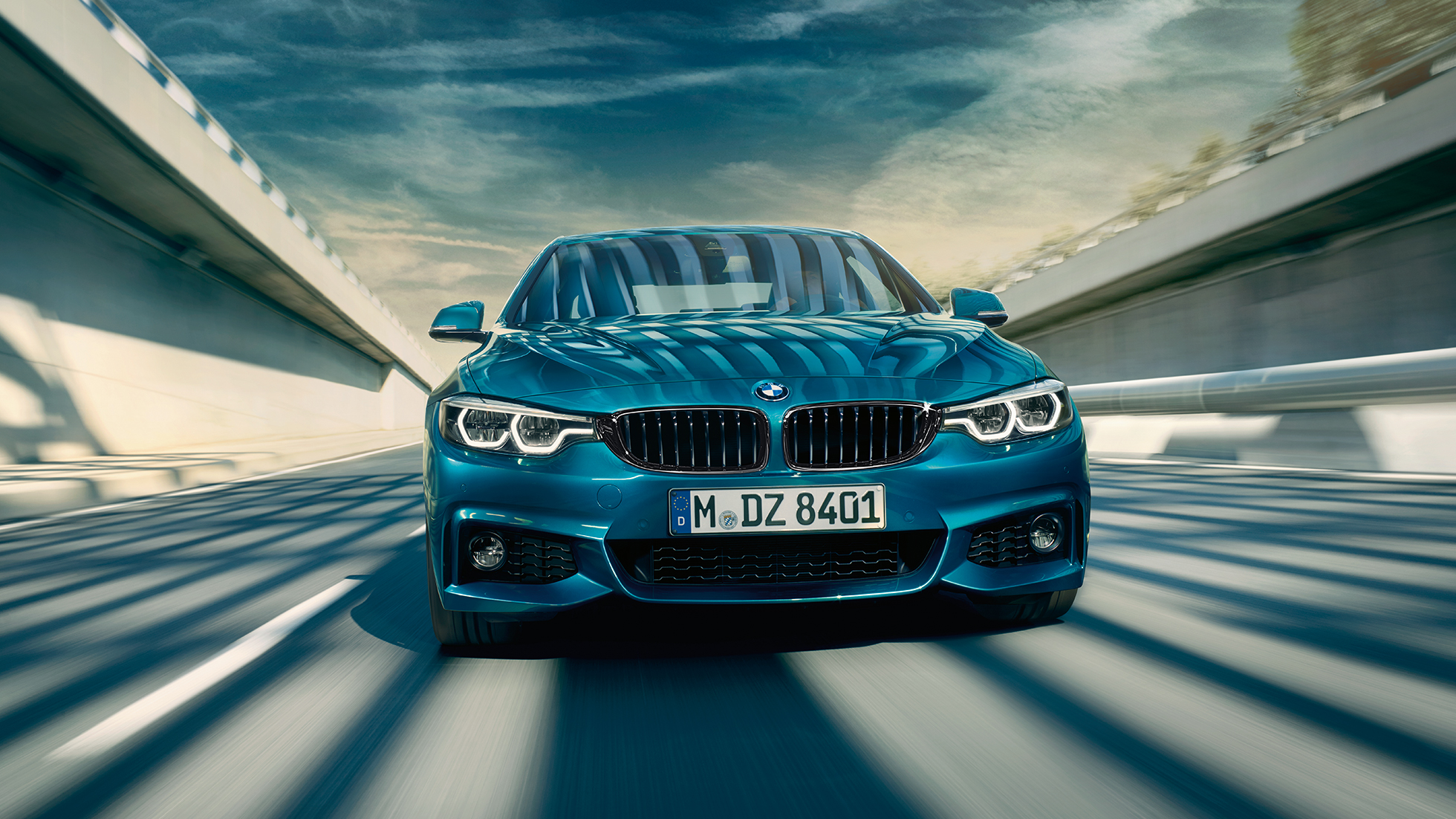 BMW 4er Coupé, Standaufnahme der Front BMW 4er Coupé, Standaufnahme der Front