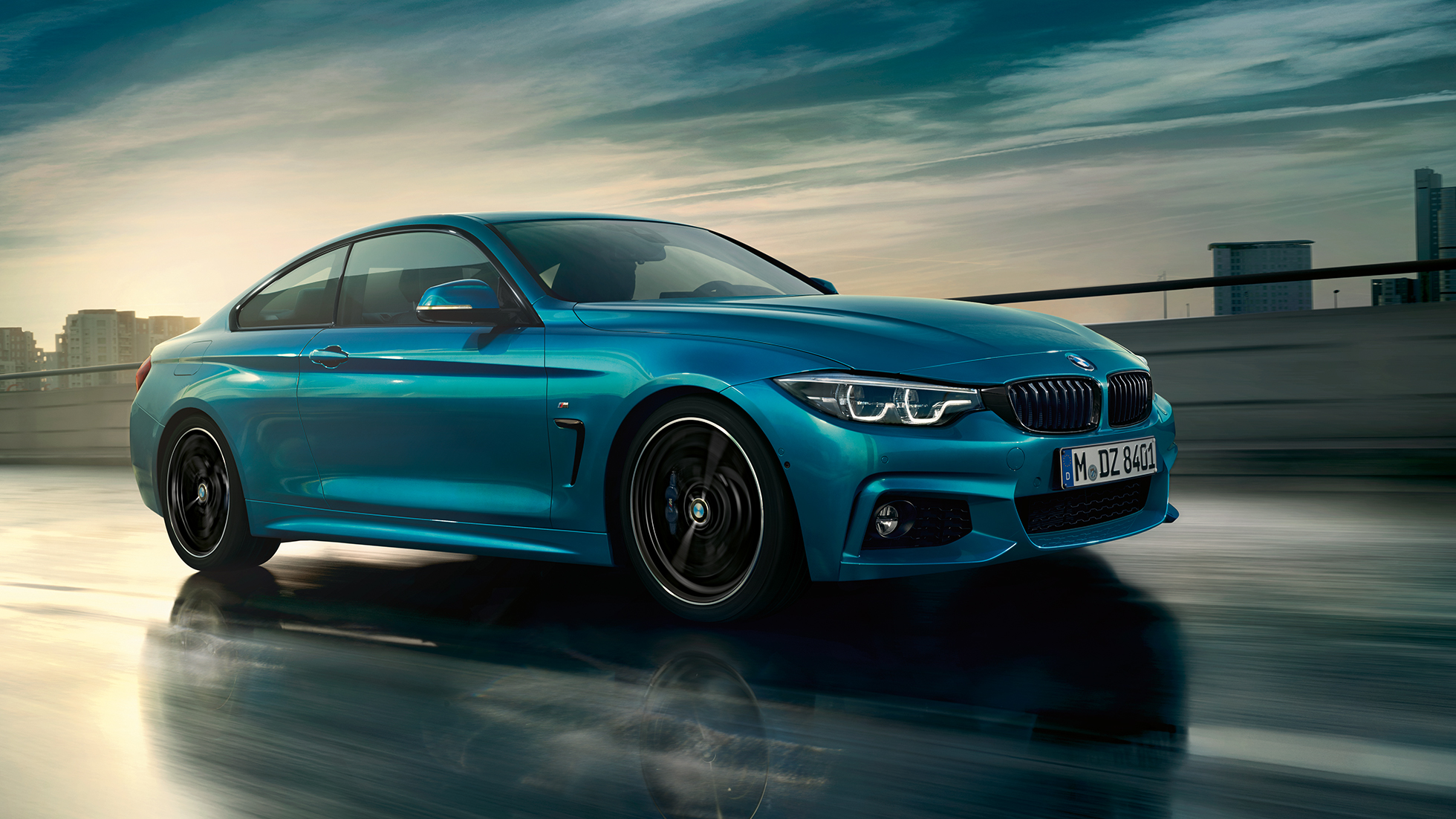 BMW 4er Coupé, Seitschuss BMW 4er Coupé, Seitschuss