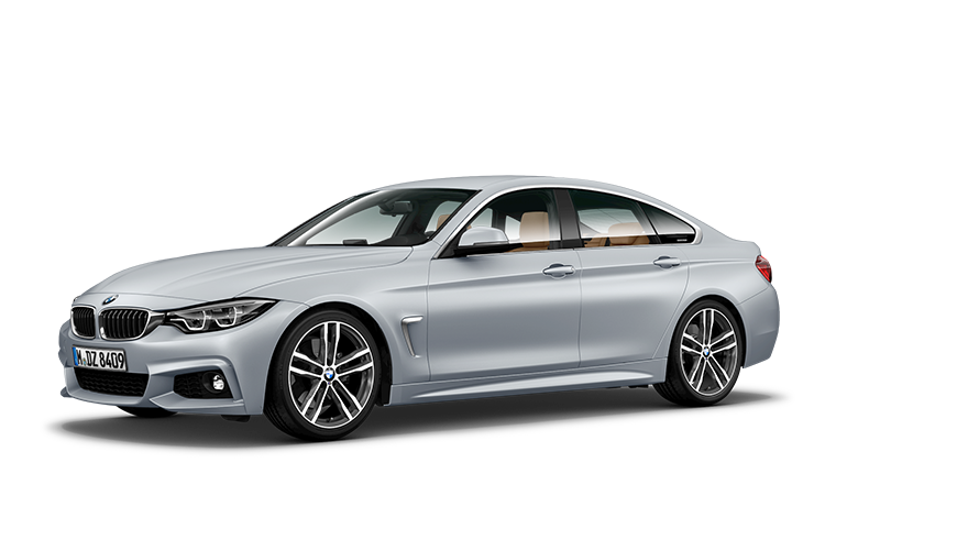 BMW 4er Reihe BMW 4er Gran Coupé F36 Dreiviertel-Seitenansicht BMW 4er Reihe BMW 4er Gran Coupé F36 Dreiviertel-Seitenansicht