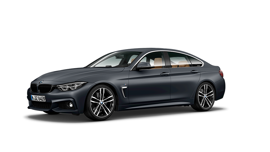 BMW Série 4 BMW Série 4 Gran Coupé F36 vue de trois quarts de profil BMW Série 4 BMW Série 4 Gran Coupé F36 vue de trois quarts de profil