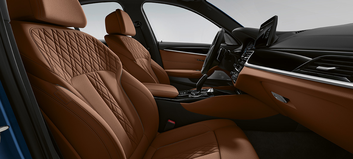 Vollleder BMW 5er Limousine G30 Individual Interieur Vollleder BMW 5er Limousine Individual G30 Facelift 2020 Interieur Cockpit
