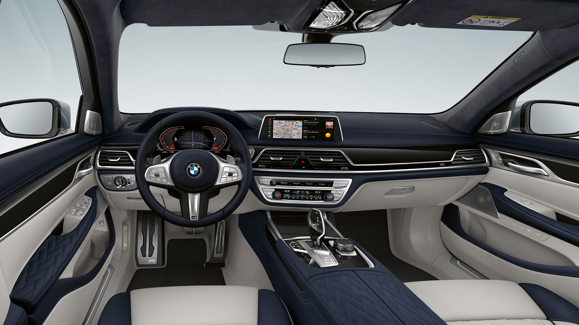 BMW Série 7 Berline avec Kit M Sport, intérieur G11 BMW Série 7 Berline, intérieur Kit M Sport G11