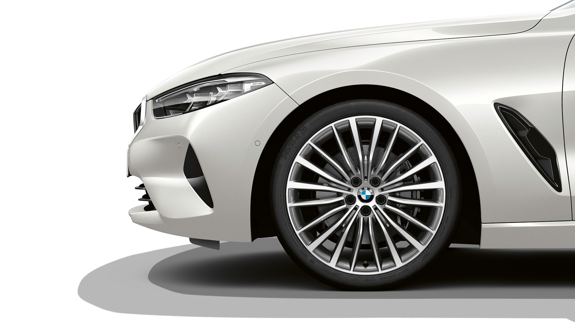 19'' Leichtmetallräder Vielspeiche 731 Bicolor G15. BMW 8er Coupé, 19'' Leichtmetallräder Vielspeiche 731 Bicolor G15.