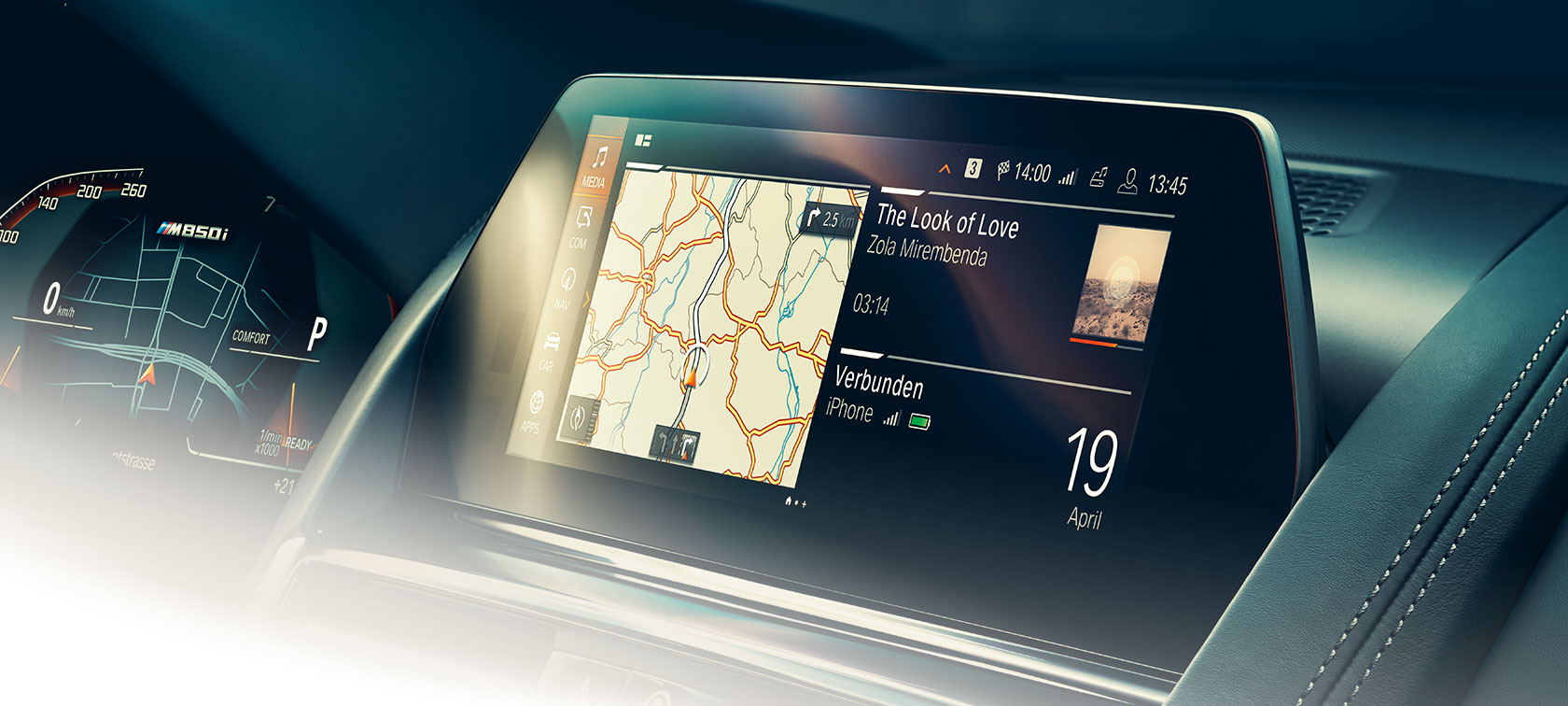 Control Display G15 BMW 8er Coupé, Interieur, Control Display G15.