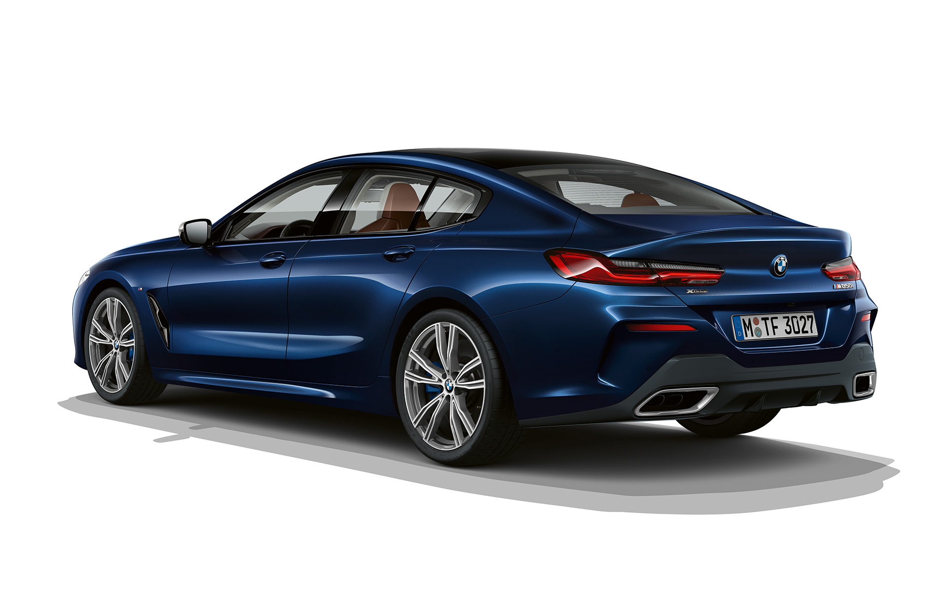 Individual Sophistication vue de trois quarts arrière G16 BMW Série 8 Gran Coupé,Individual Sophistication vue de trois quarts arrière G16