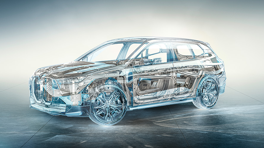 BMW iX i20 technische Daten Skizze BMW iX i20 technische Daten Skizze