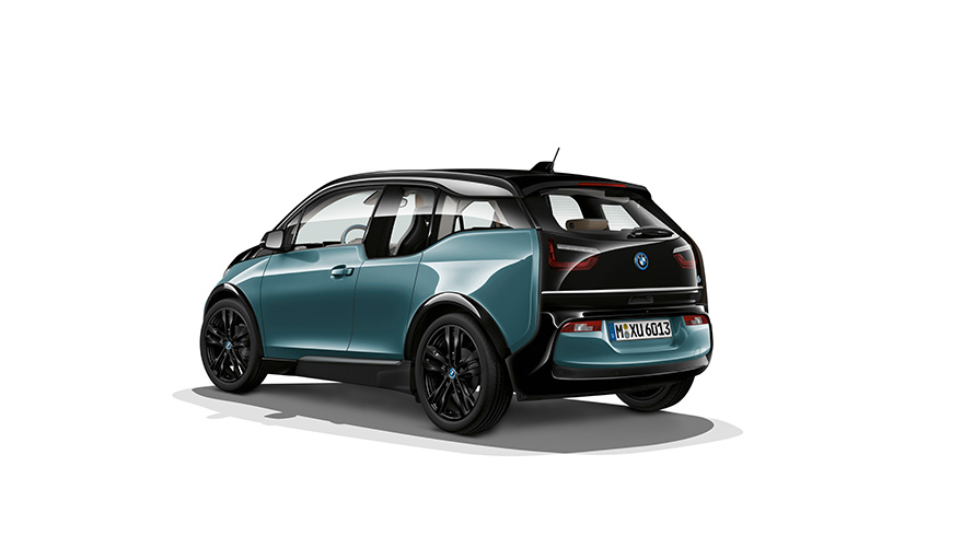 BMW i Modelle BMW i3 I01 Dreiviertel-Seitenansicht BMW i Modelle BMW i3 I01 Dreiviertel-Seitenansicht