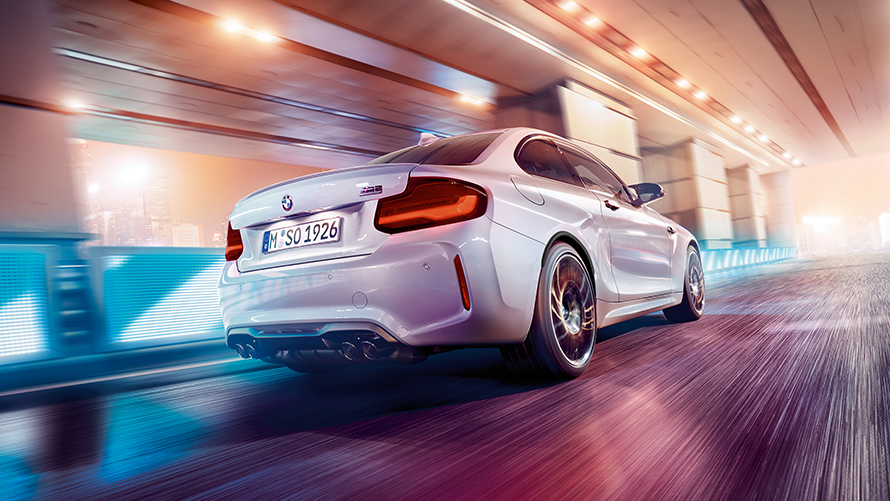 Modèles et équipements de la BMW M2 Competition F87 2018 Hockenheim Silber metallic