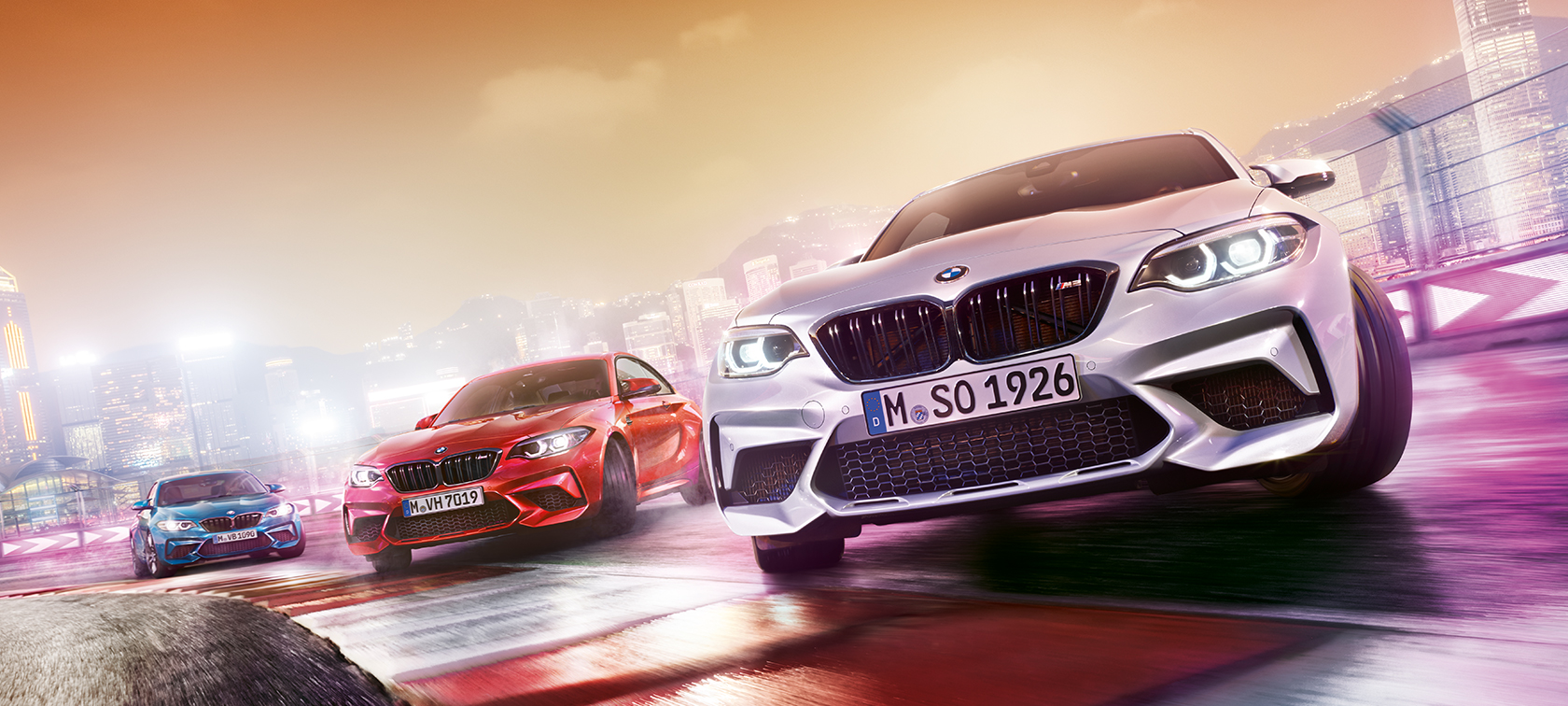 Design BMW M2 Competition F87 Design BMW M2 Competition F87 2018 Hockenheim Silber metallic Dreiviertel-Frontansicht