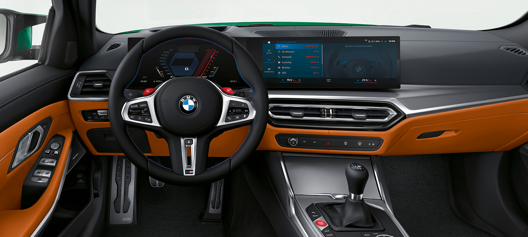 BMW M3 CS G80 Cockpit BMW M3 CS G80 Cockpit Innenraum