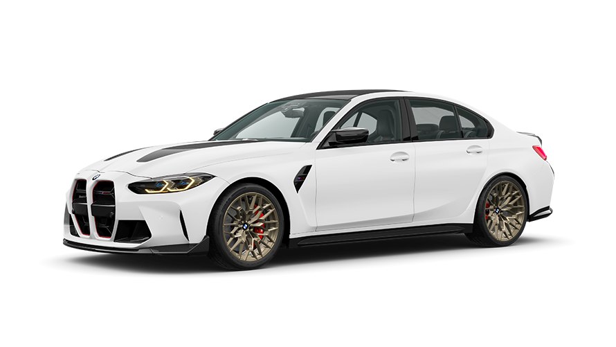 BMW M Modelle BMW M3 CS G80 Dreiviertel-Seitenansicht BMW M Modelle BMW M3 CS G80 Dreiviertel-Seitenansicht