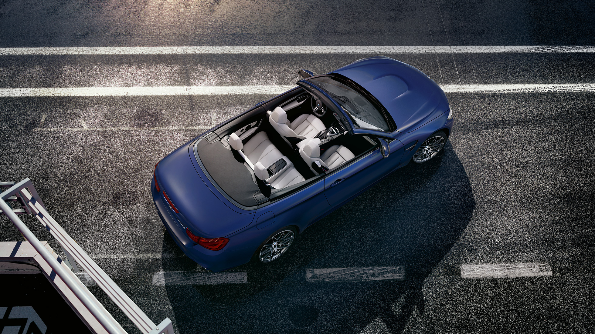 BMW M4 Cabrio, Hardtop BMW M4 Cabrio, Design, Ansicht von oben, Verdeck, Hardtop