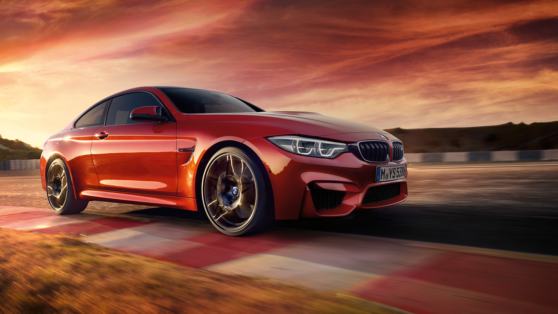 BMW M4 Coupé, M Competition Pack. BMW M4 Coupé, M Competition Pack, dynamique de conduite
