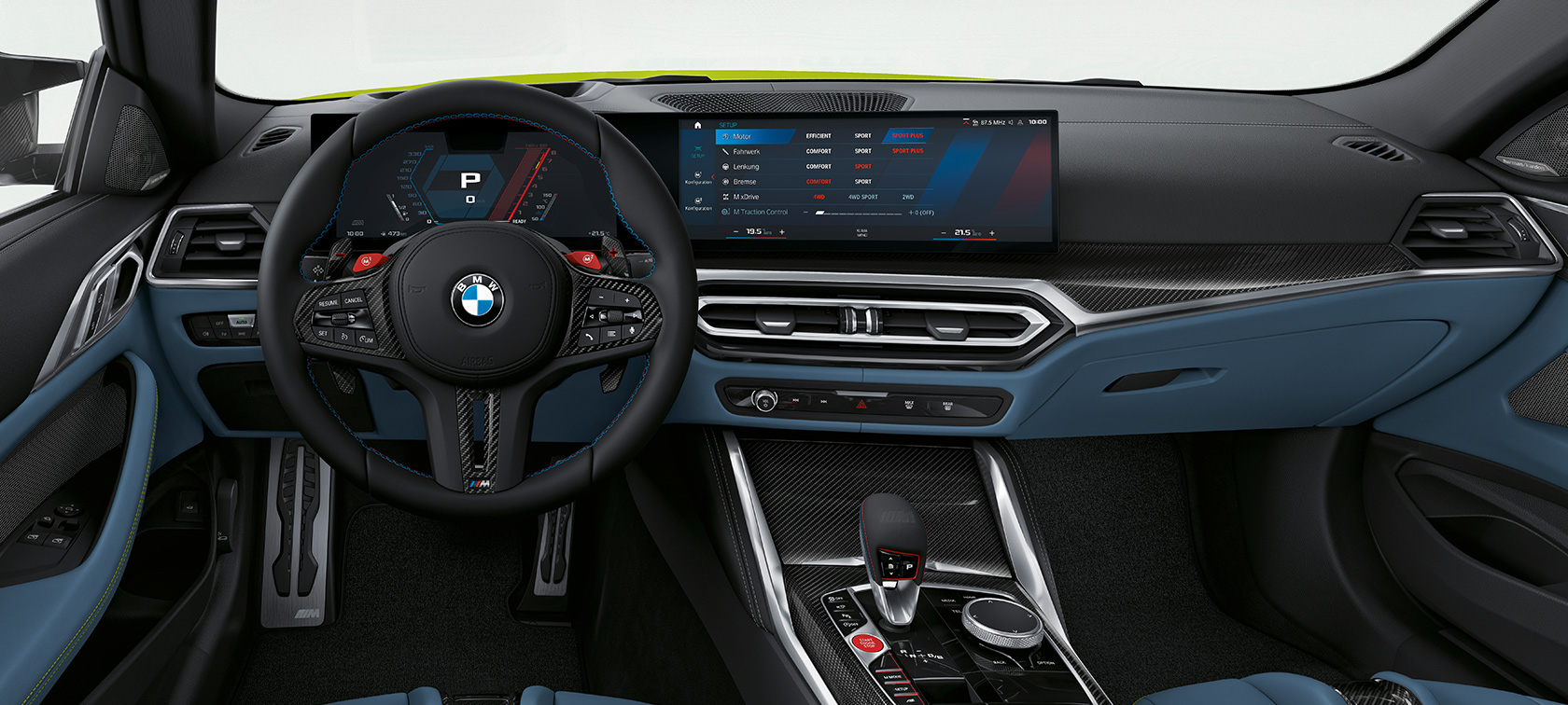 BMW M4 Coupé G82 2020 Cockpit BMW M4 Coupé G82 2020 Cockpit Innenraum