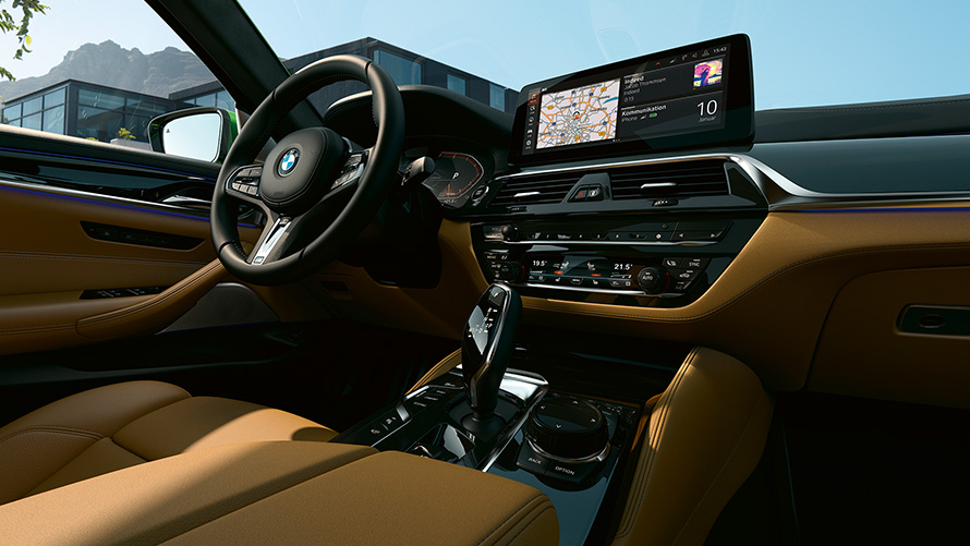 BMW M550i xDrive Limousine G30 LCI Facelift 2020 Innenraum