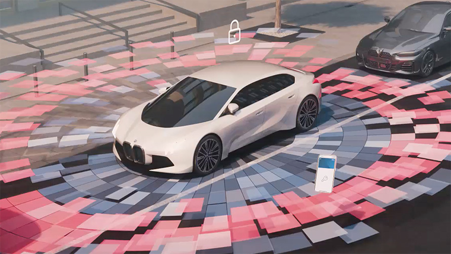 Video BMW Digital Key BMW 7er M Automobile G70 BMW 7er M Automobile G70 Video BMW Digital Key