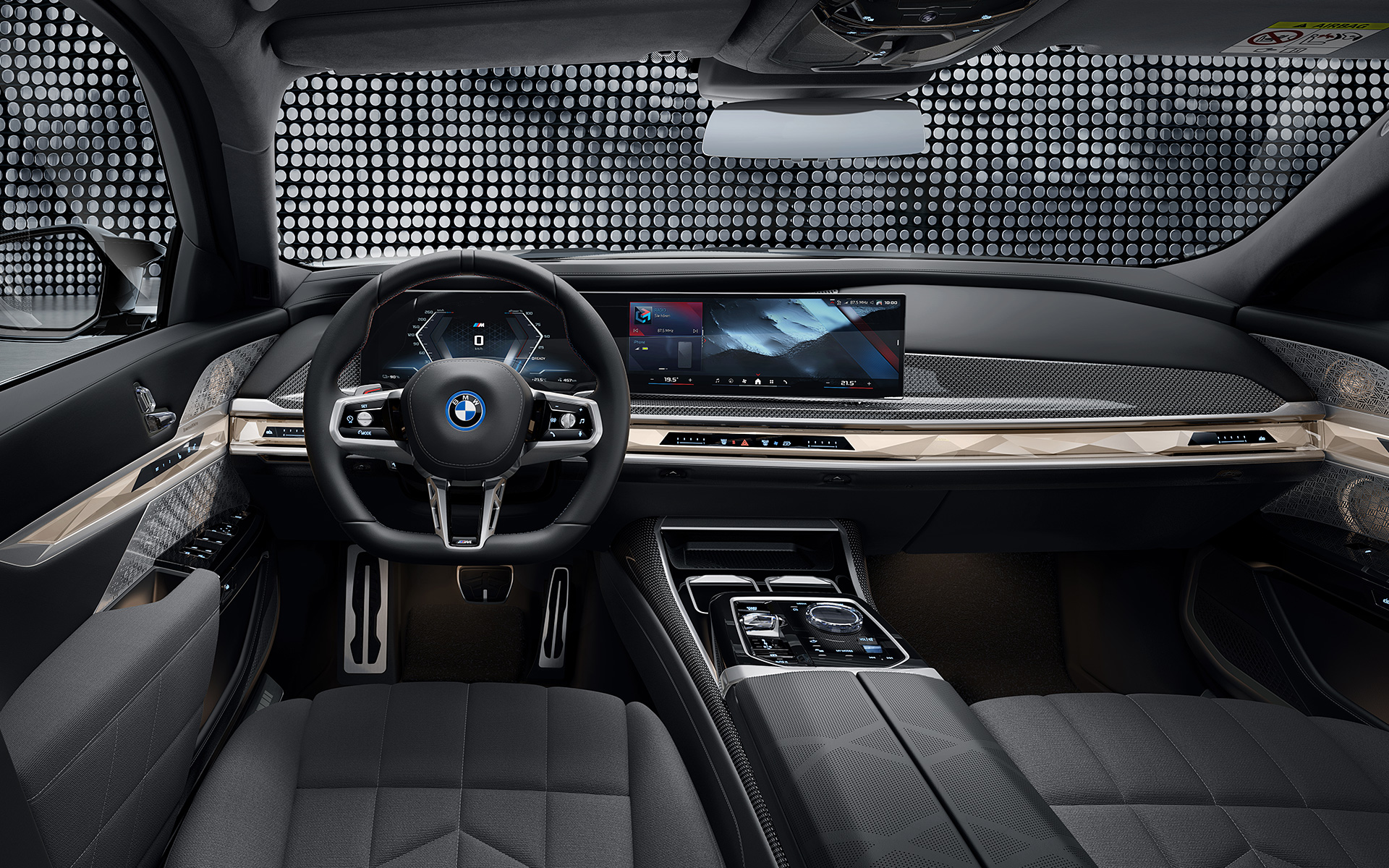 Cockpit BMW i7 M70 xDrive Limousine G70 BMW i7 M70 xDrive Limousine G70 Interieur Cockpit