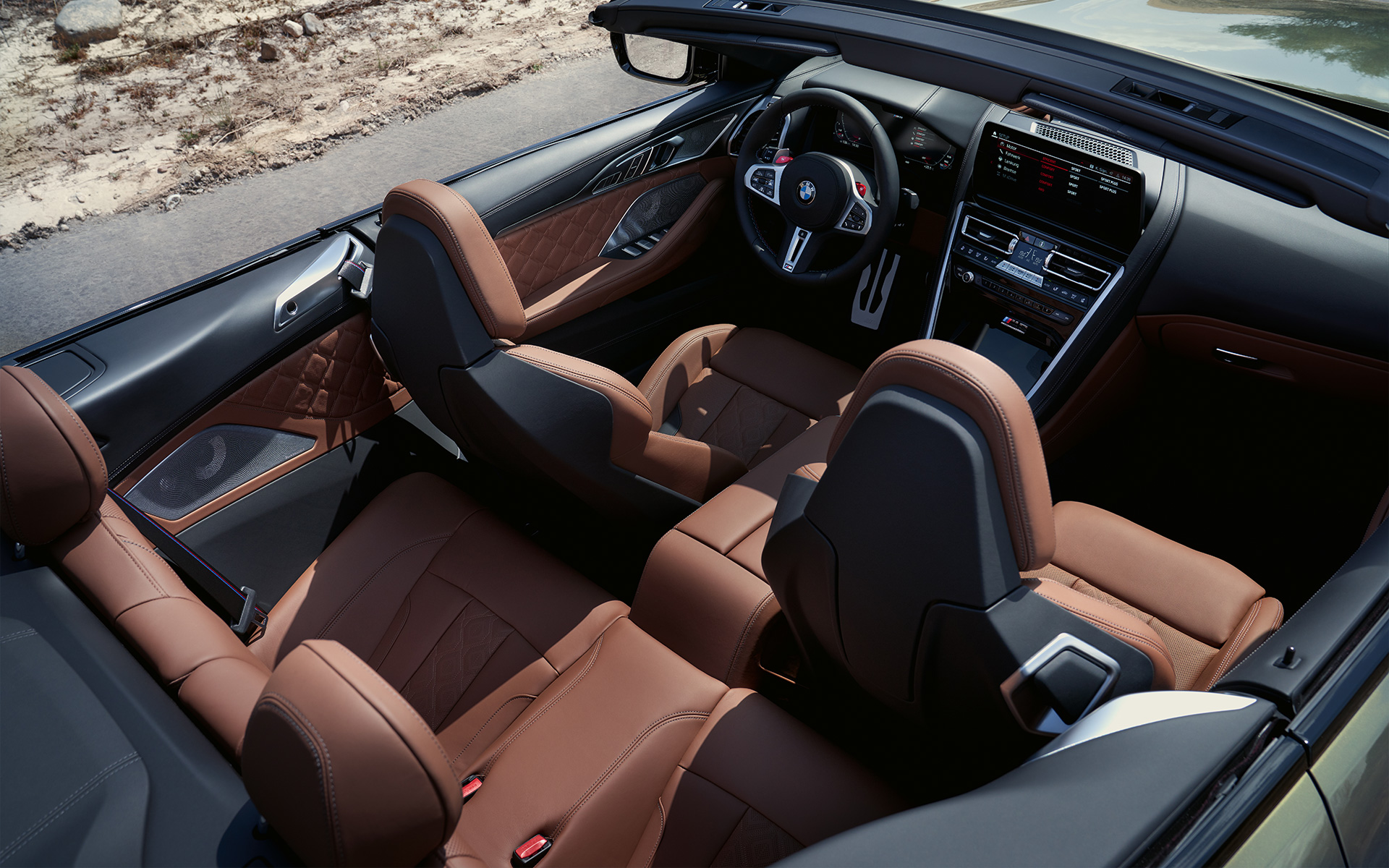 BMW M8 Competition Cabrio F91 LCI Facelift 2022 Innenraum M Sportsitze