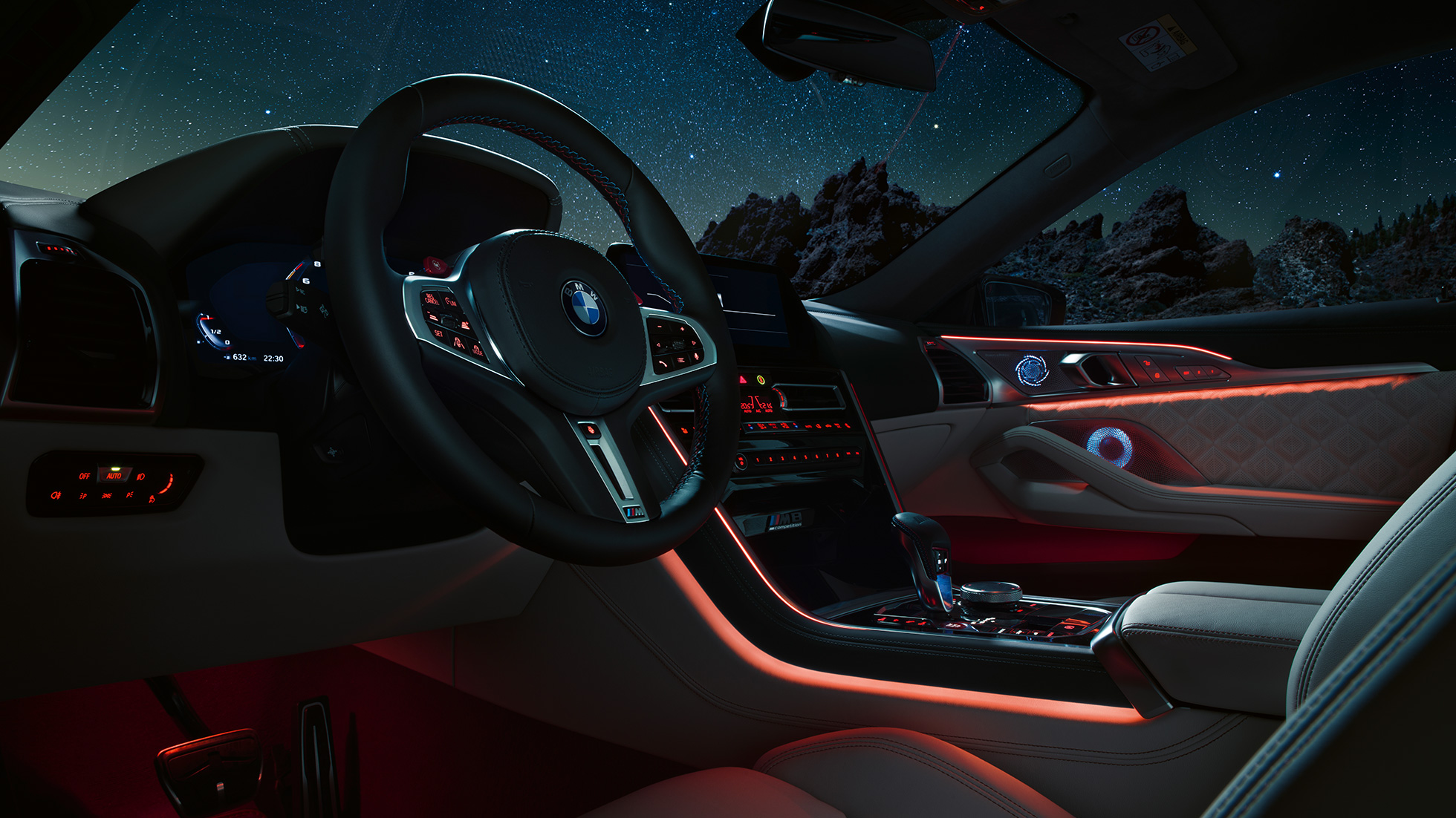 BMW M8 Competition Gran Coupé Cockpit F93 BMW M8 Competition Gran Coupé F93 2020 Cockpit