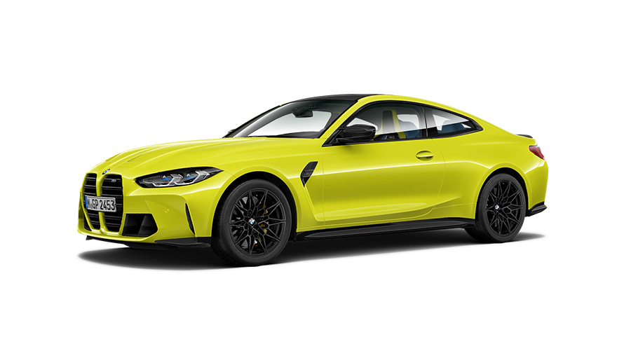 BMW M Modelle BMW M4 G82 Dreiviertel-Seitenansicht BMW M Modelle BMW M4 G82 Dreiviertel-Seitenansicht