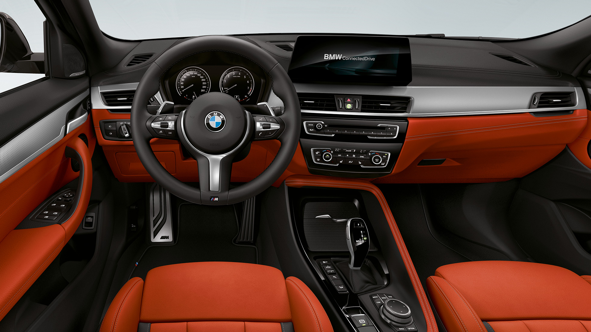 Poste de conduite de la BMW X2 M35i SUV F39 Poste de conduite de la BMW X2 M35i SUV F39, intérieur