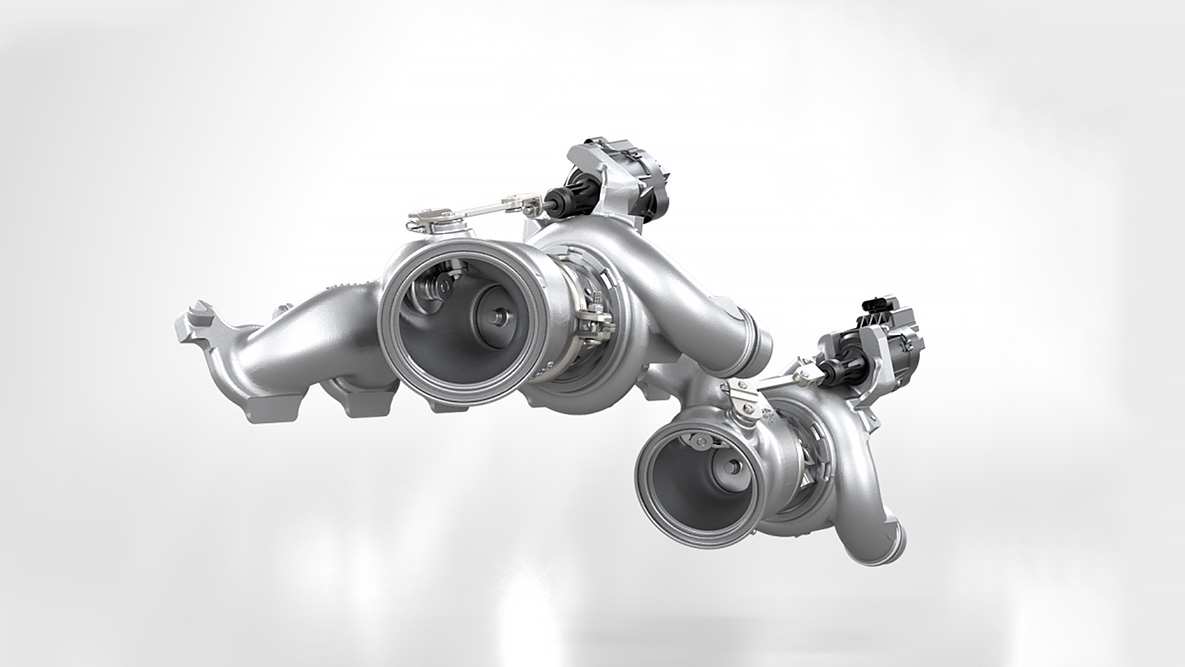 Moteur essence 6 cylindres M TwinPower Turbo à hautes performances, technologie M TwinPower Turbo. BMW X3 M Competition et BMW X3 M, moteur essence 6 cylindres M TwinPower Turbo à hautes performances, technologie M TwinPower Turbo.