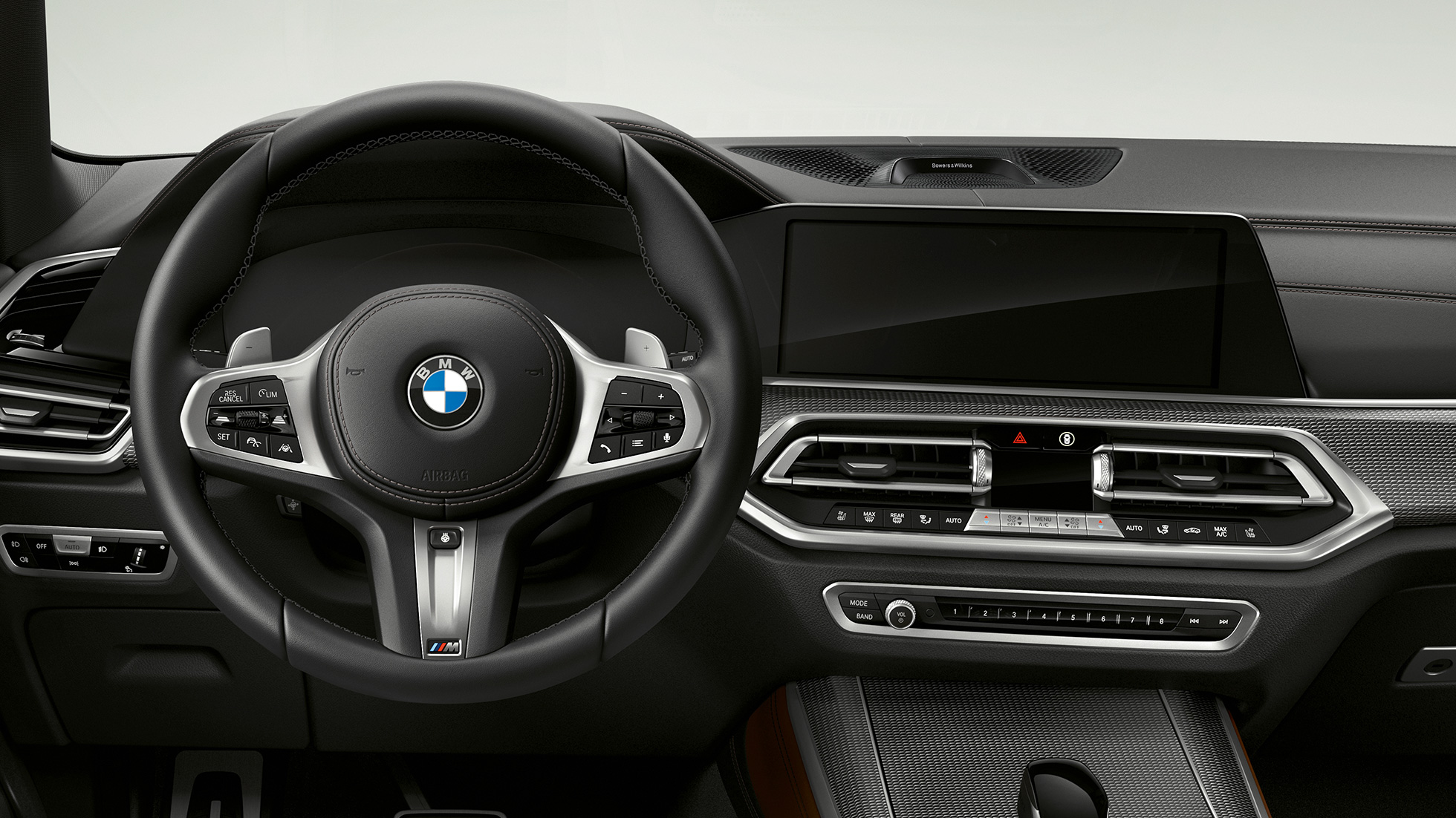 M Lederlenkrad BMW X5 M50i und M50d G05 M Lederlenkrad BMW X5 M50i und M50d G05 Cockpit