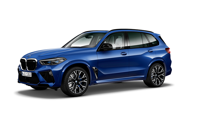BMW X Modelle BMW X5 M Automobil G05 MP Dreiviertel-Seitenansicht BMW X Modelle BMW X5 M Automobil G05 MP Dreiviertel-Seitenansicht