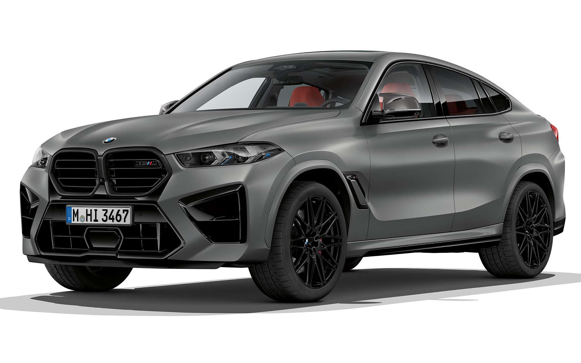BMW X6 M Competition F96 2023, naseaux BMW