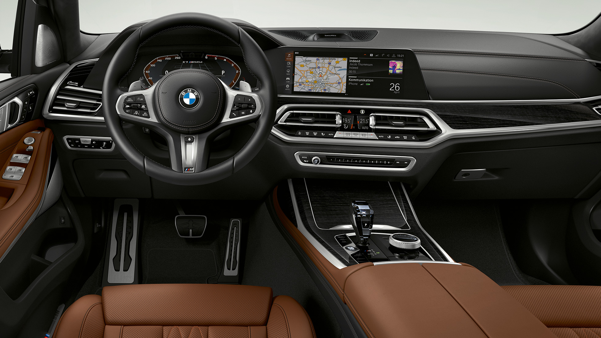 BMW X7 M50i SUV, habitacle Voitures BMW X7 M M50d et M50i SUV, habitacle, G07, 2019