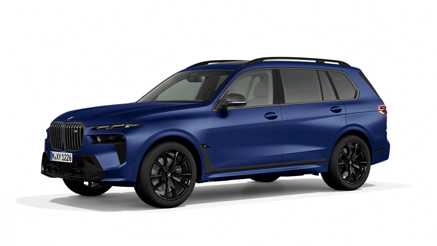 BMW X Modelle BMW X7 M Automobil G07 MP Dreiviertel-Seitenansicht BMW X Modelle BMW X7 M Automobil G07 MP Dreiviertel-Seitenansicht