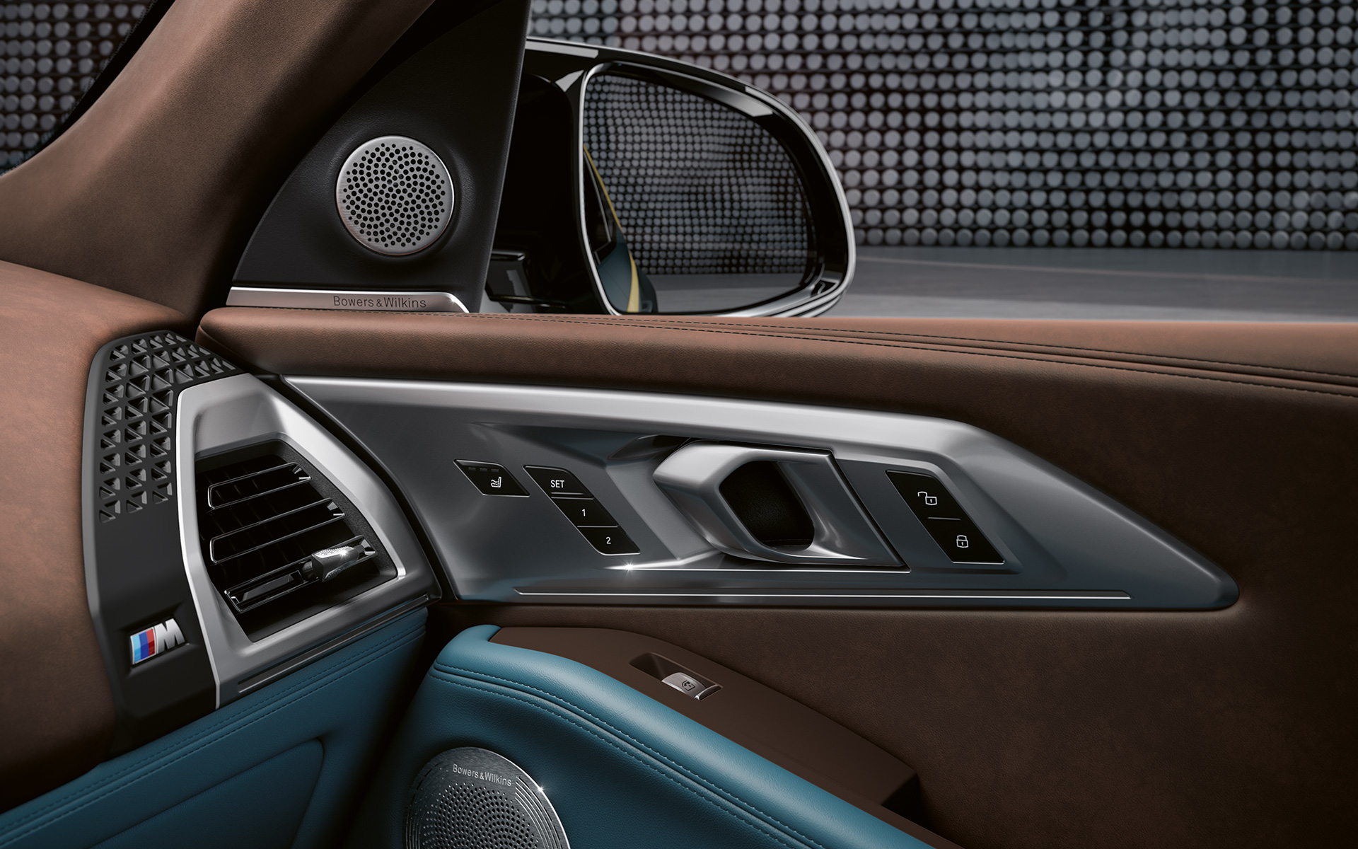 BMW XM G09 Bowers & Wilkins Diamond Surround Sound System BMW XM G09 Interieur Bowers & Wilkins Diamond Surround Sound System