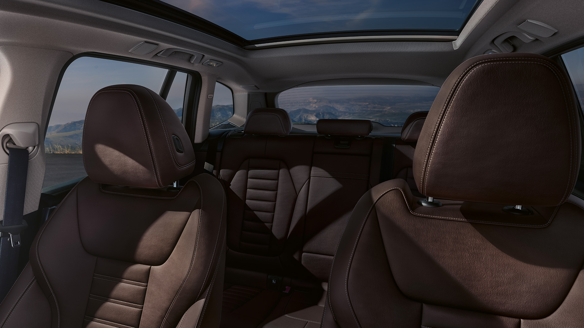 Sportsitze in Leder 'Vernasca' Mokka BMW iX3 G08 Sportsitze in Leder 'Vernasca' Mokka BMW iX3 G08 2020 Innenraum