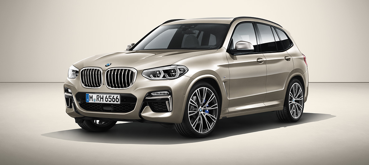BMW X3 SUV, teinte BMW Individual Sonnenstein metallic G01 BMW X3 SUV, teinte BMW Individual Sonnenstein metallic G01