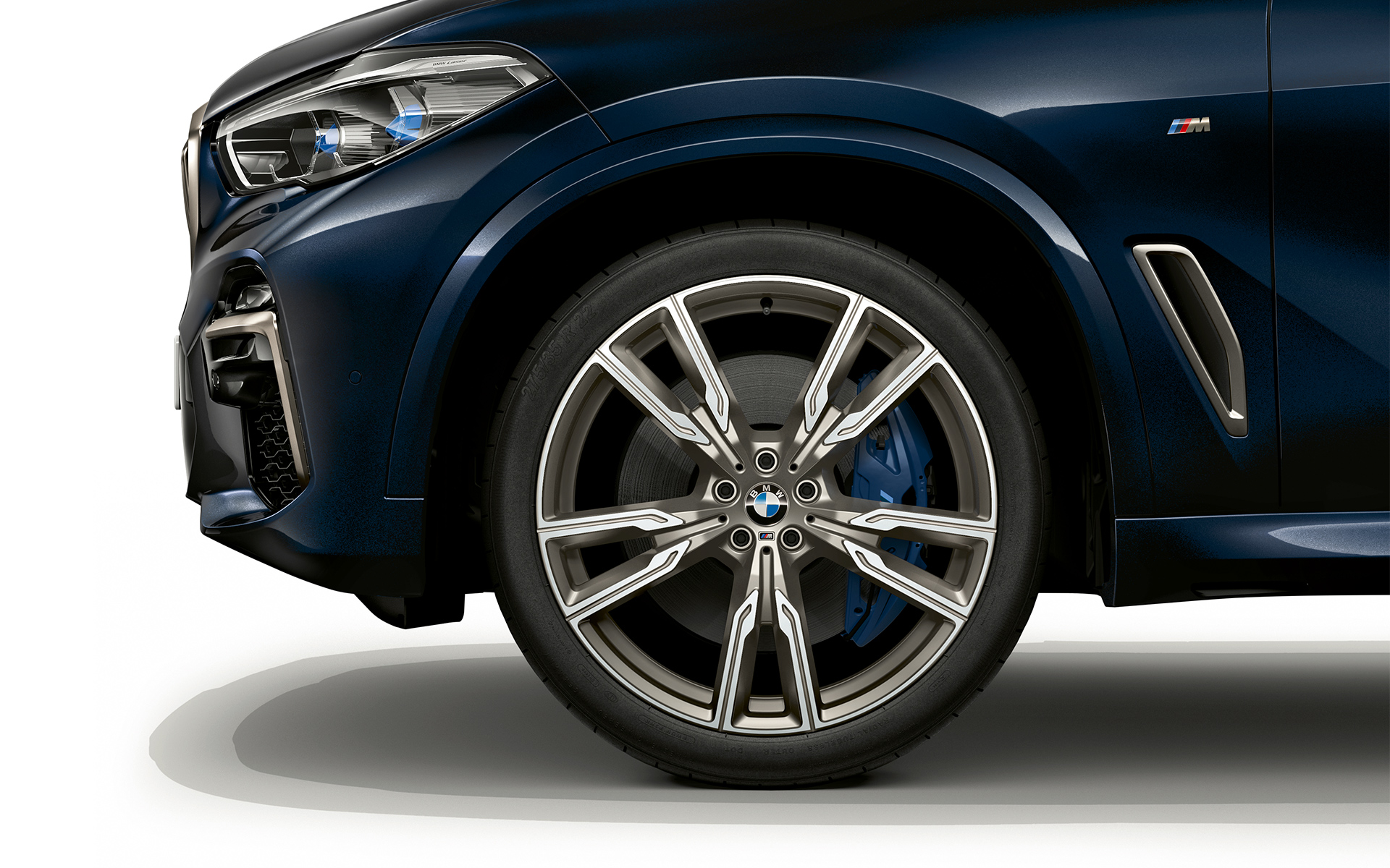 BMW X5 M50d Räder Leichtmetallräder des BMW X5 M50d